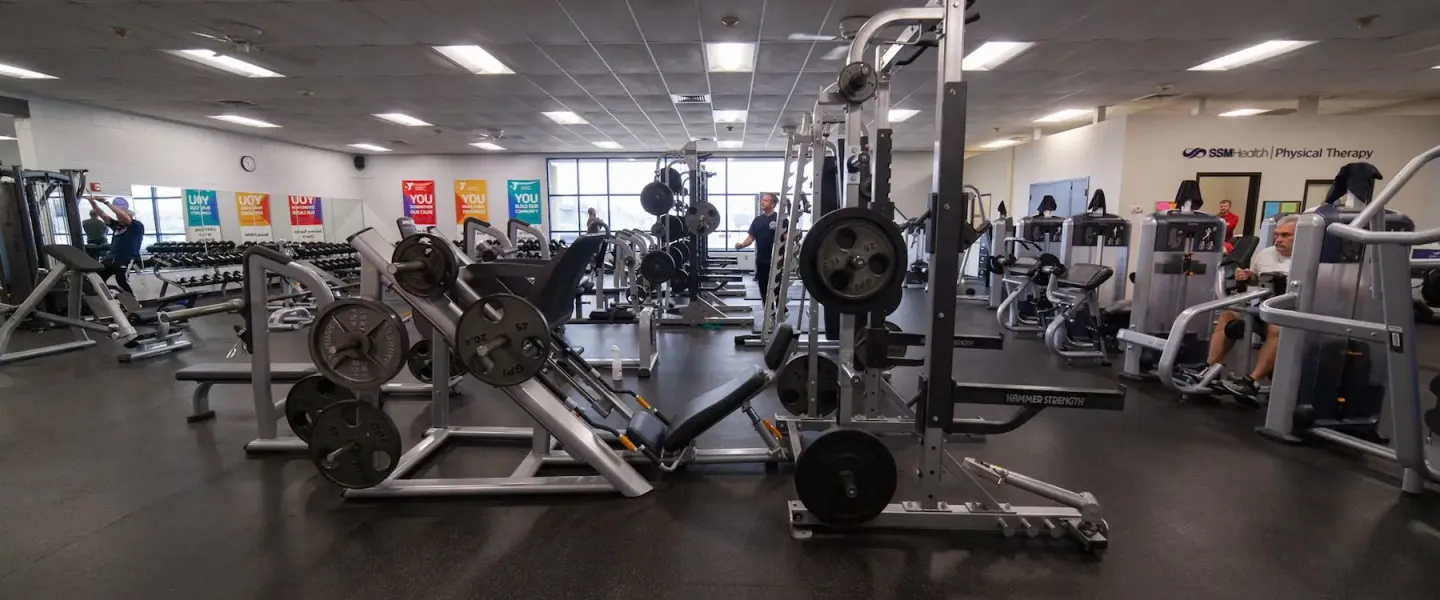East Belleville YMCA Weight Room in Belleville Illinois