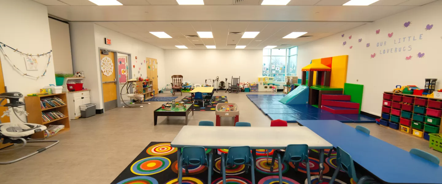 O'Fallon Missouri YMCA's Newly Renovated Child Watch Space for Household YMCA Members