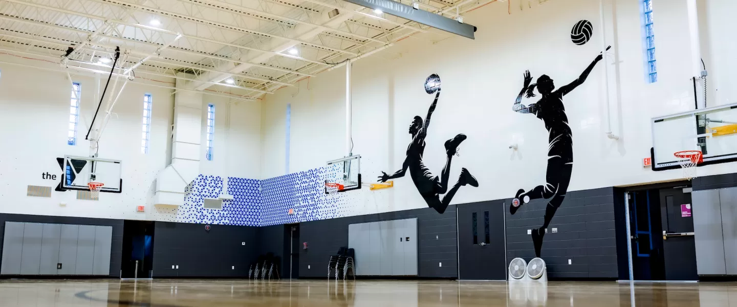 O'Fallon Missouri YMCA New Basketball Gymnasium in O'Fallon, MO