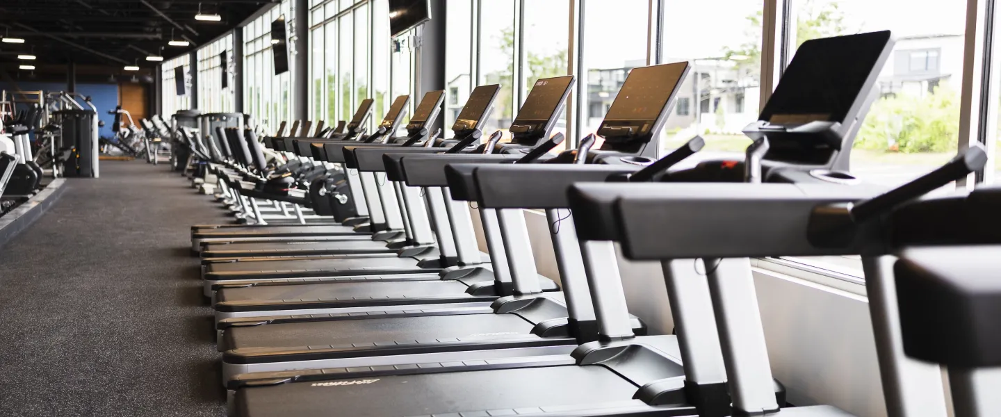 chesterfield ymca renovations - treadmills
