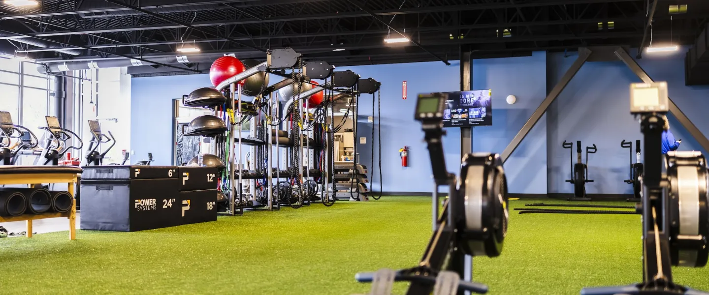 chesterfield ymca renovation - functional fitness