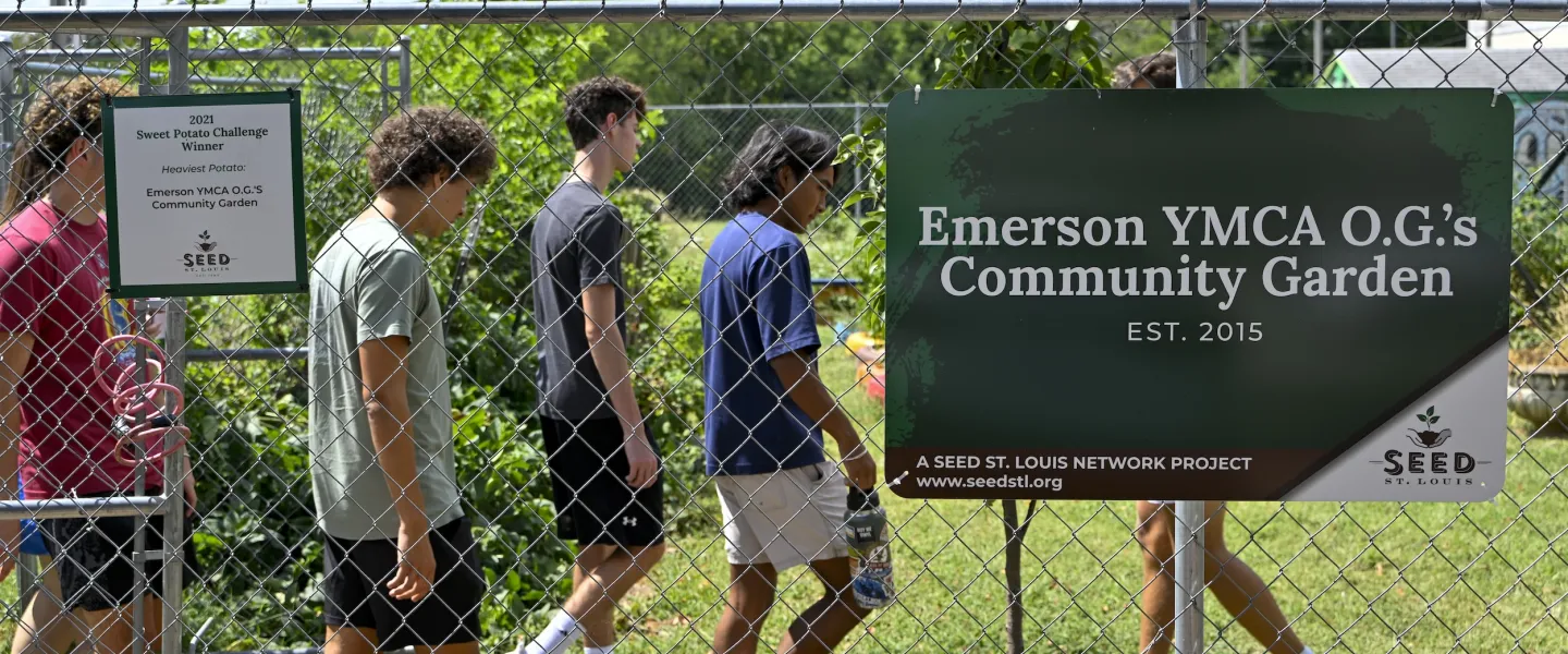 emerson ymca community garden