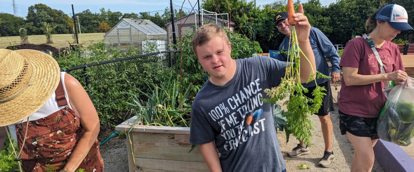 adaptive gardening in ymca community gardens