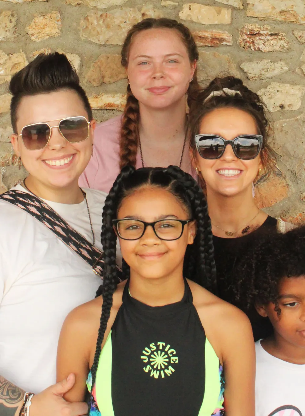 YMCA Camp Lakewood Parents with their campers at camp pick-up