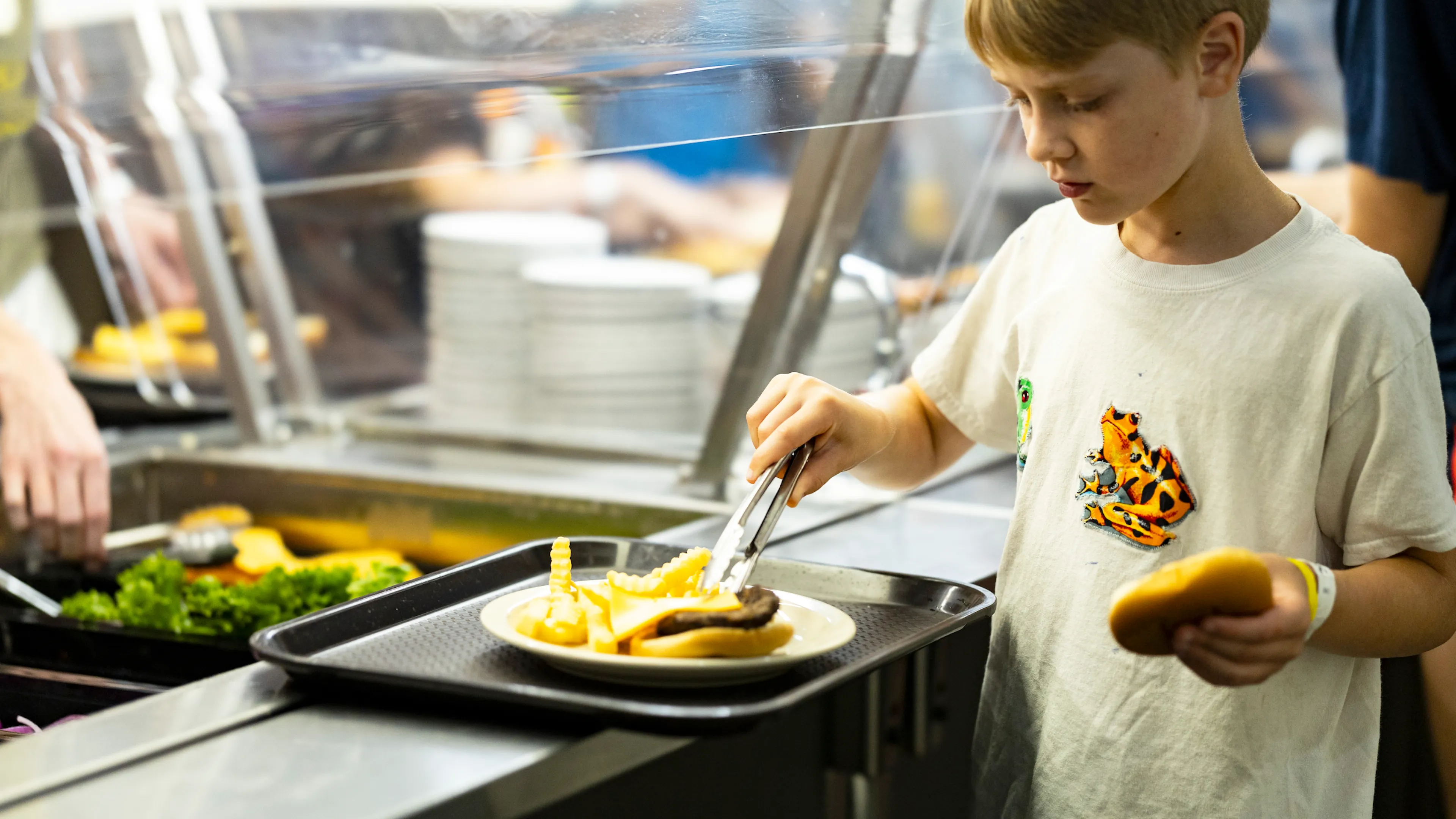 YMCA Trout Lodge in Potosi, MO Dining Hall Kids Buffet