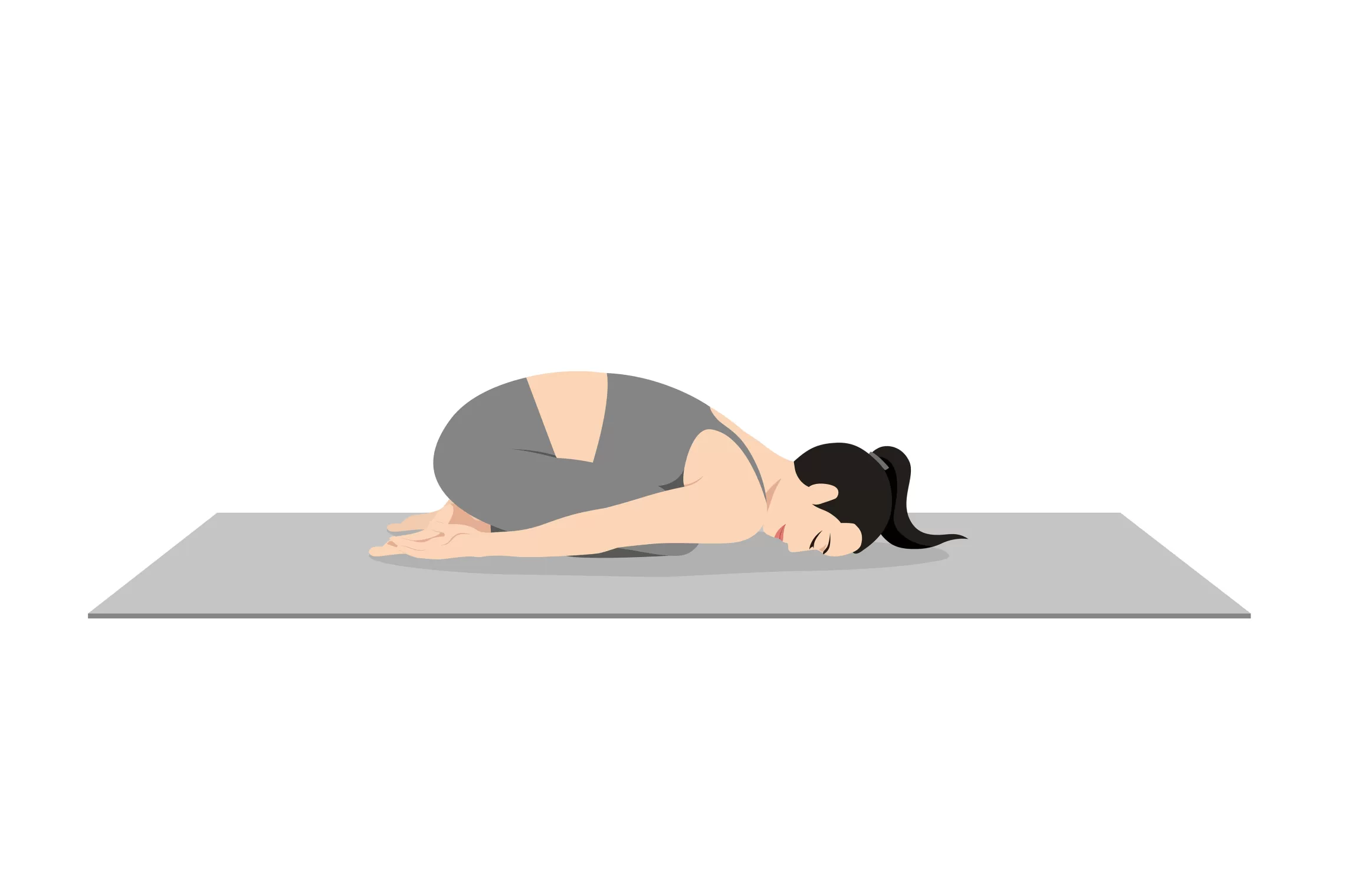 yoga child's pose