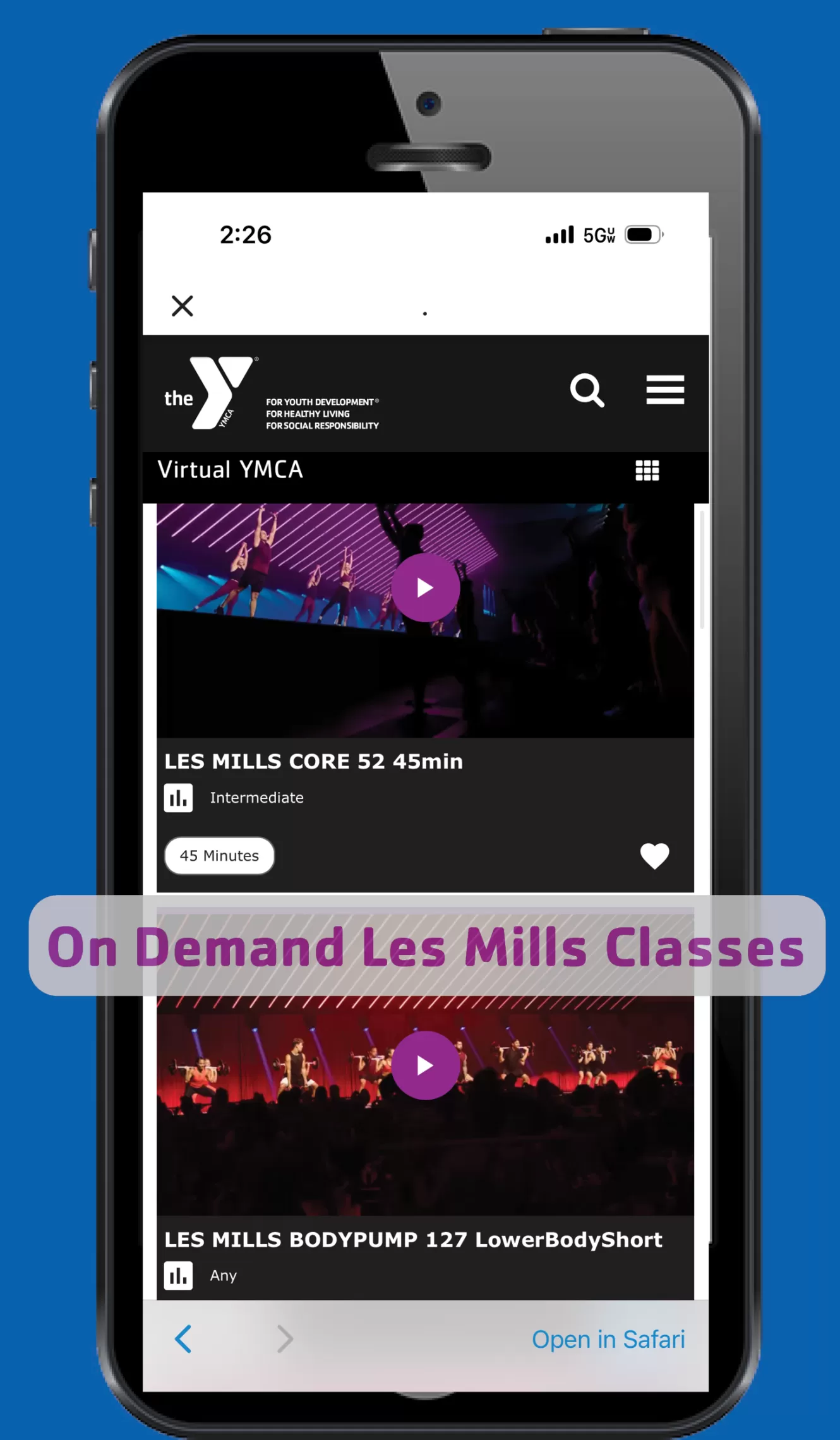 les mills on demand
