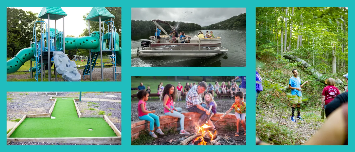 activities collage ymca trout lodge