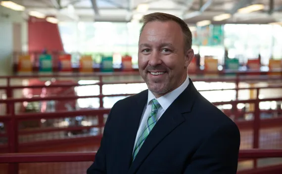 Jared Beard, Executive Vice President and Chief Operations Officer of the Gateway Region YMCA