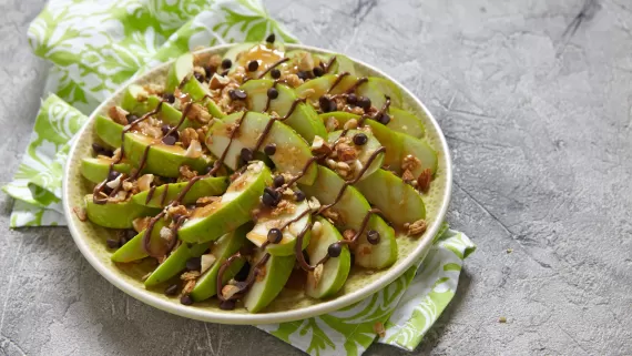 apple nachos