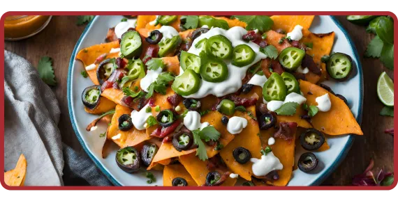 sweet potato nachos