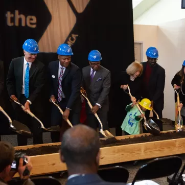 Bayer YMCA Groundbreaking and Renaming