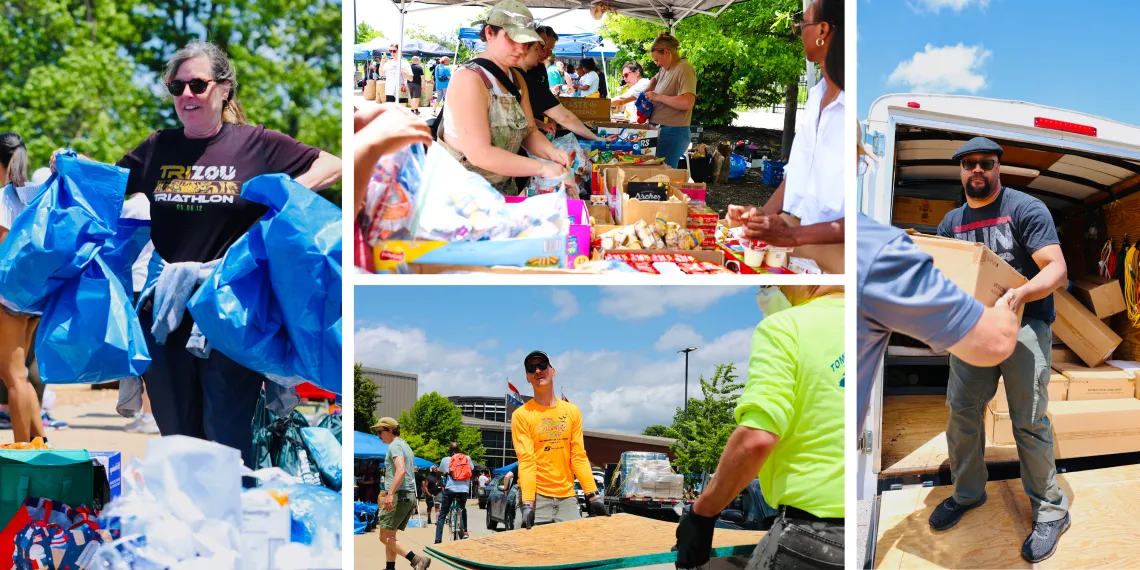 Gateway Region YMCA and St. Louis tornado relief