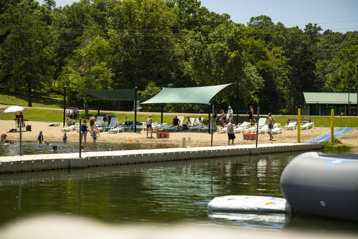 waterfront at ymca trout lodge