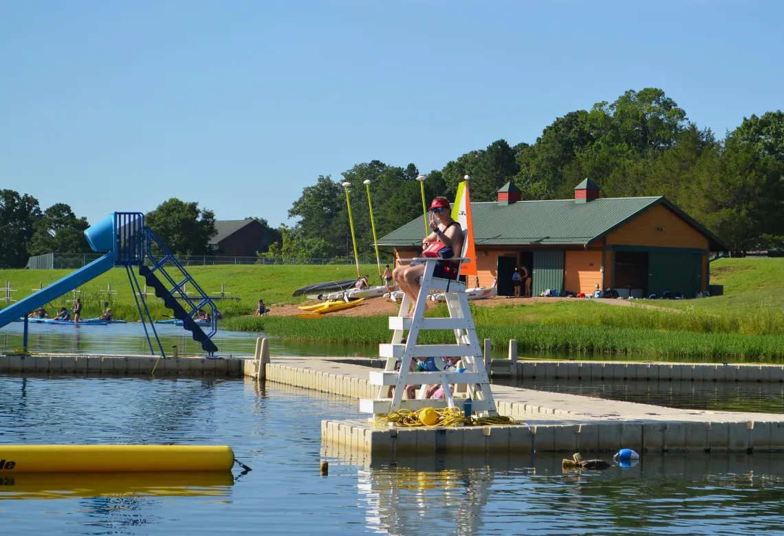 YMCA Camp Lakewood Trained and Certified Lifeguard Staff