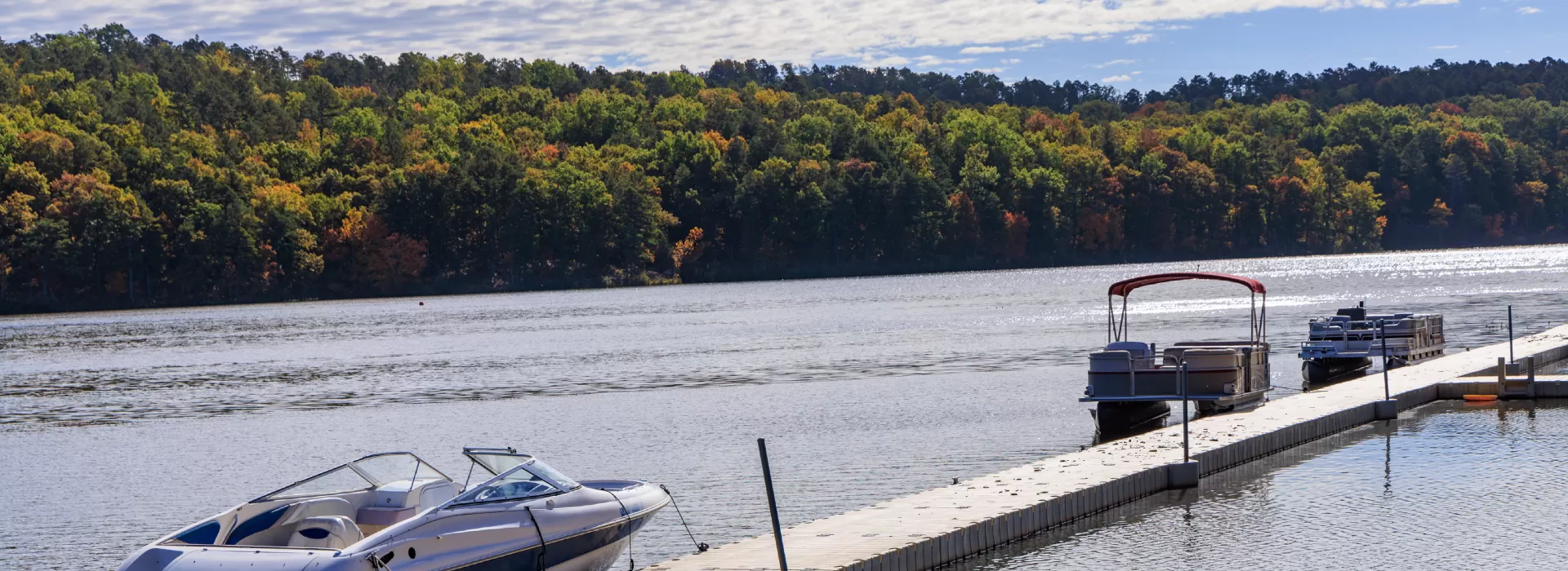 Boats alongside the dock